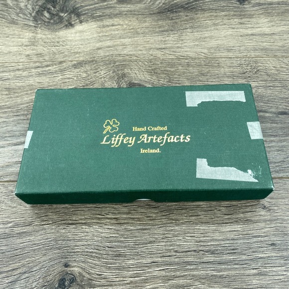 Liffey Artefacts Brass Claddagh Door Knocker Cead Mile Failte Ireland 8 Inch - Picture 6 of 7